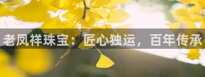新宝5侹刔：老凤祥珠宝：匠心独运，百年传承