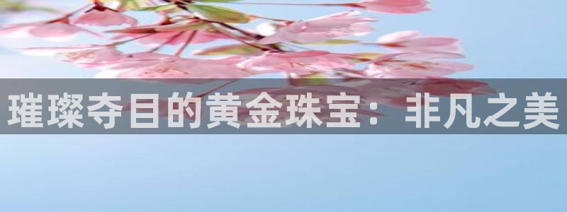 新宝5上来77542：璀璨夺目的黄金珠宝：非凡之美