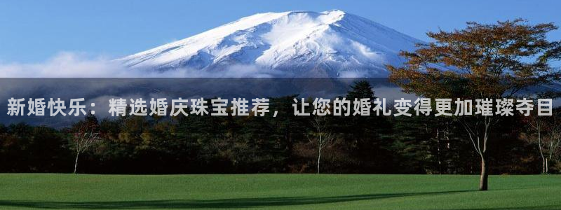 新宝5是什么：新婚快乐：精选婚庆珠宝推荐，让您的婚礼变得更加璀璨夺目