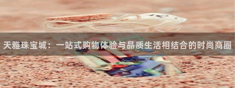 新宝5线路：天雅珠宝城：一站式购物体验与品质生活相结合的时尚商圈